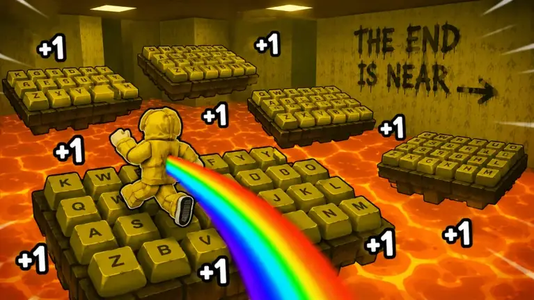 β’οΈ +1 Speed Keyboard: Escape the Backrooms Roblox game thumbnail
