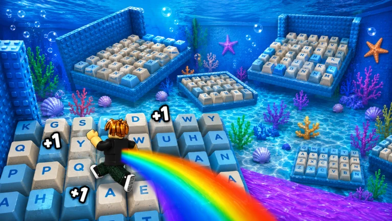 +1 Speed Keyboard Escape | Underwater Roblox game thumbnail